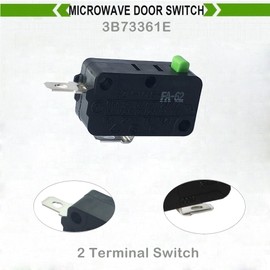 LONYE SZM-V16-FA-62 3B73361E Microwave Door Switch Replacement for LG Kenmore Microwave 6600W1K001C WB24X25397 WB24X817 PS3522736(Normally Closed)(Pack of 2)