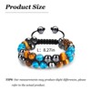 Someki Grandson Bracelet From Grandma Adjustable Multicolored Black Obsidian Bead