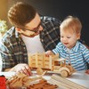 110 Pieces Square Wooden Sticks, Hardwood Sticks, Square Wooden Sticks