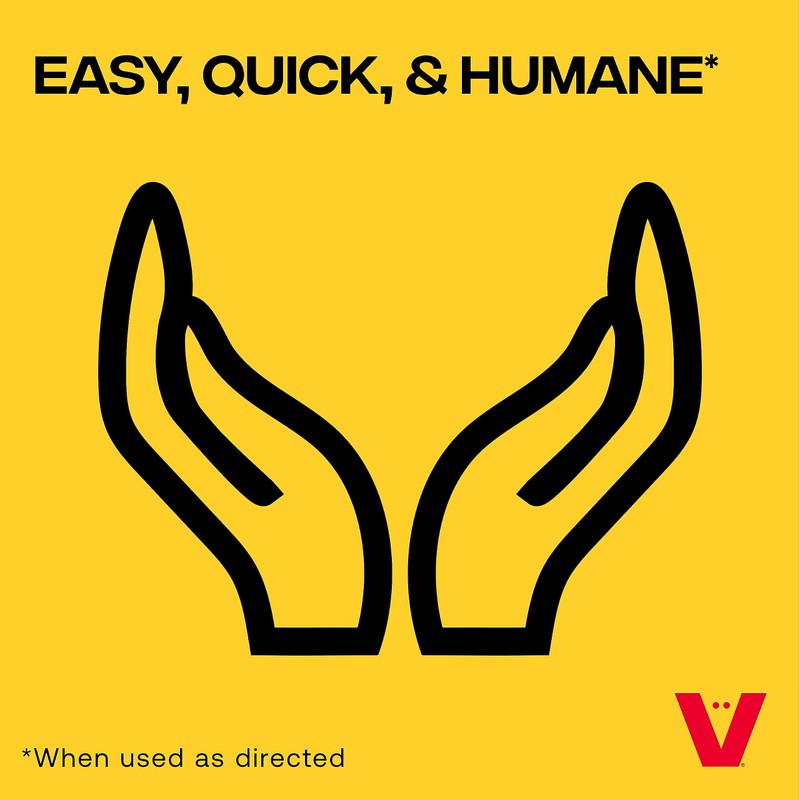 Victor M140-3B Quick-Kill Mouse Traps Indoor for Home - 3