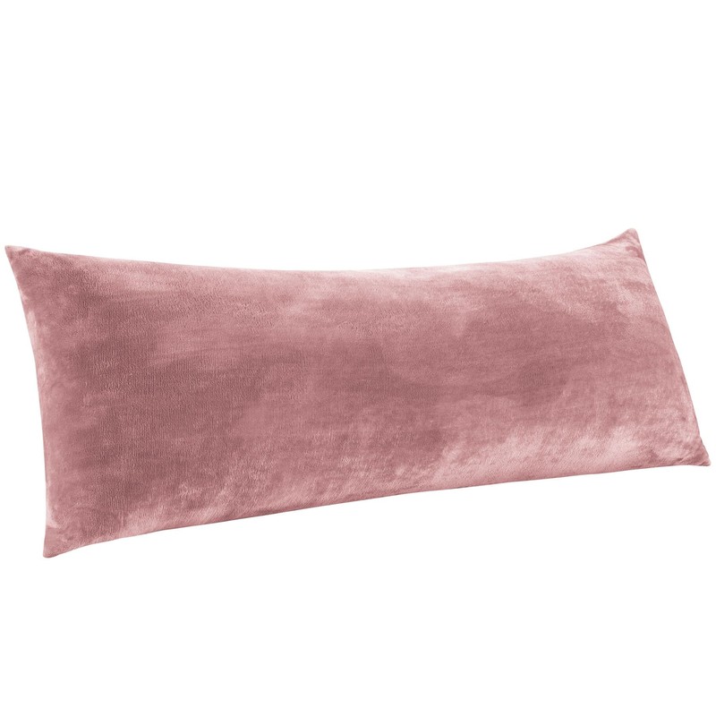 BEDELITE Body Pillow Cover with Zipper Closure, Super Soft and