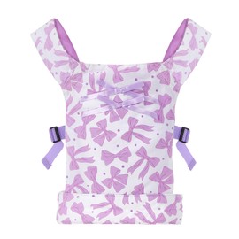 Lictin Lictin Baby Doll Carrier, Front and Back Doll Accessories Carrier for Little Girls, with Adjustable Straps for Stuffed Animal Reborn Baby Doll