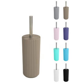 WK Alstar Enclosed Toilet Brush and Holder (Blue Grey)