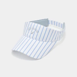 Callaway C25191207 Women's Sun Visor (Stripe Pattern, Adjustable Sizes) / Hat Golf, 111_blue, Free size