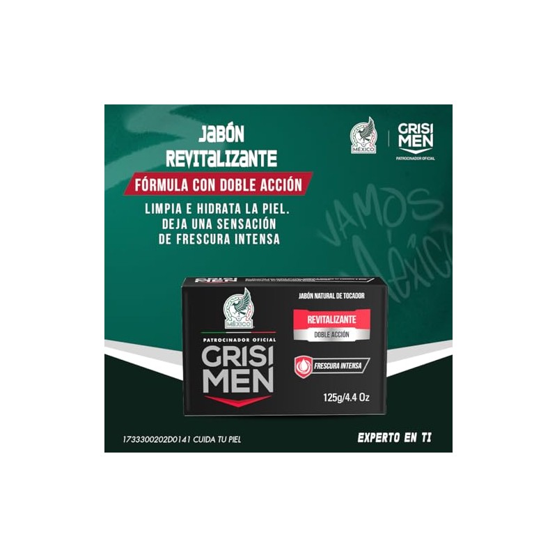 Grisi Men Revitalizante 125G
