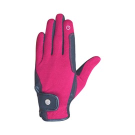 AK Fine Tech Micro Suede Riding & Multifunctional Horse Riding Gloves AKRS-8484 (XL, Burgundy)