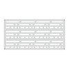 Barrette Outdoor Living 73030576 Morse Decorative Screen Panel, White