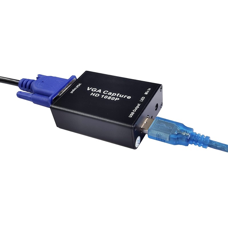 VGA Capture Card Video Converter,VGA To USB2.0 Converter,Audio And Video