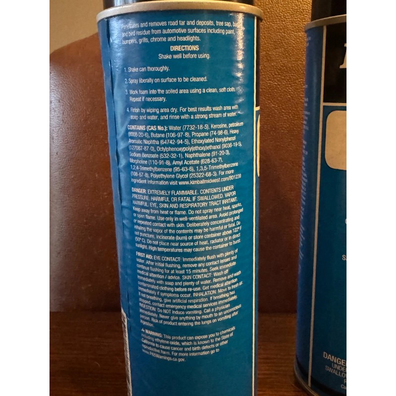 Kimball Midwest (Lot of 2) Bug, Tar, & Asphalt Remover