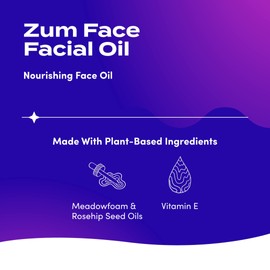 Indigo Wild Zum Face Nourishing Face Oil, 2 Fluid Ounce