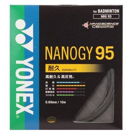 YONEX Badminton Strings, Nanogy 95 (0.69 mm) NBG95 Graphite