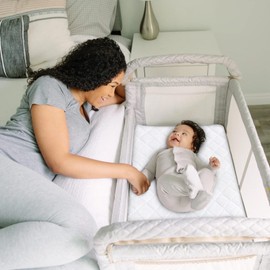 Waterproof Bassinet Mattress Protector Cover, Fits for AirClub Bassinet Bedside Sleeper, 2 Pack, Skin Friendly and Breathable Bassinet Mattress Pad