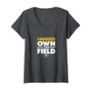 Womens San Diego Vaqueros Own the Field V-Neck T-Shirt