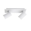 Trio Leuchten bar in metal, white, spotlight bar 2-bulb, exclusive