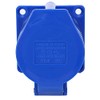 Industrial Plug Power Socket , Electrical Plugs 3‑Pin 1‑Phase Explosion‑Proof