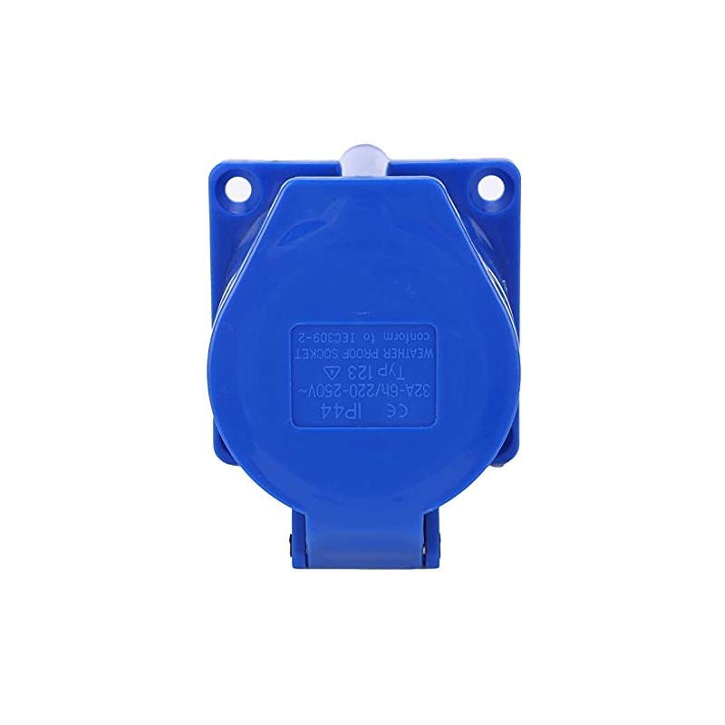 Industrial Plug Power Socket , Electrical Plugs 3‑Pin 1‑Phase Explosion‑Proof