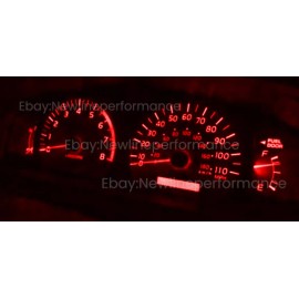 newlineperformance Red Cluster LED Bulb Kit for Toyota Tacoma 2001-2004