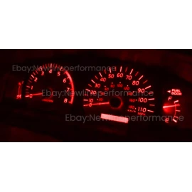 newlineperformance Red Cluster LED Bulb Kit for Toyota Tacoma 2001-2004