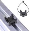 Xadnitu 25 Pieces Plastic Cable Zip Tie Mounting Blocks, Drop-In