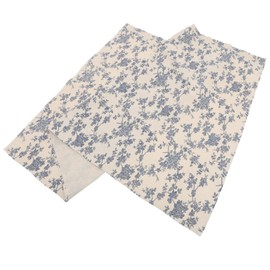 GRIRIW Short Flower Pattern Curtains for Windows Lightweight Privacy Drapes for Kitchen Bedroom Modern Tier Window Decor Wide High