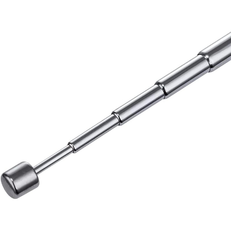 (2-Pack) FM DAB Radio Antenna Replacement, 7 Sections Telescopic FM