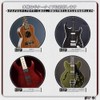 Guitar Picks, Colorful for Beginners, For Practice, Teardrop Picks, Storage