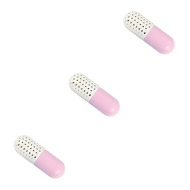 Healeved 3pcs Capsule Shaped Deodorizer for Shoes Moisture Absorbing Agent for Home and Dorm Use Breathable Design Material Cute and Unique Decoration