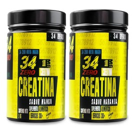 34 Zero Creatina Monohidratada Cu 1kg 2 Piezas