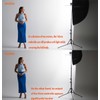 Godox Umbrella UB-130S Parabolic 51-inch/130cm Lightweight and Portable Professional Lighting