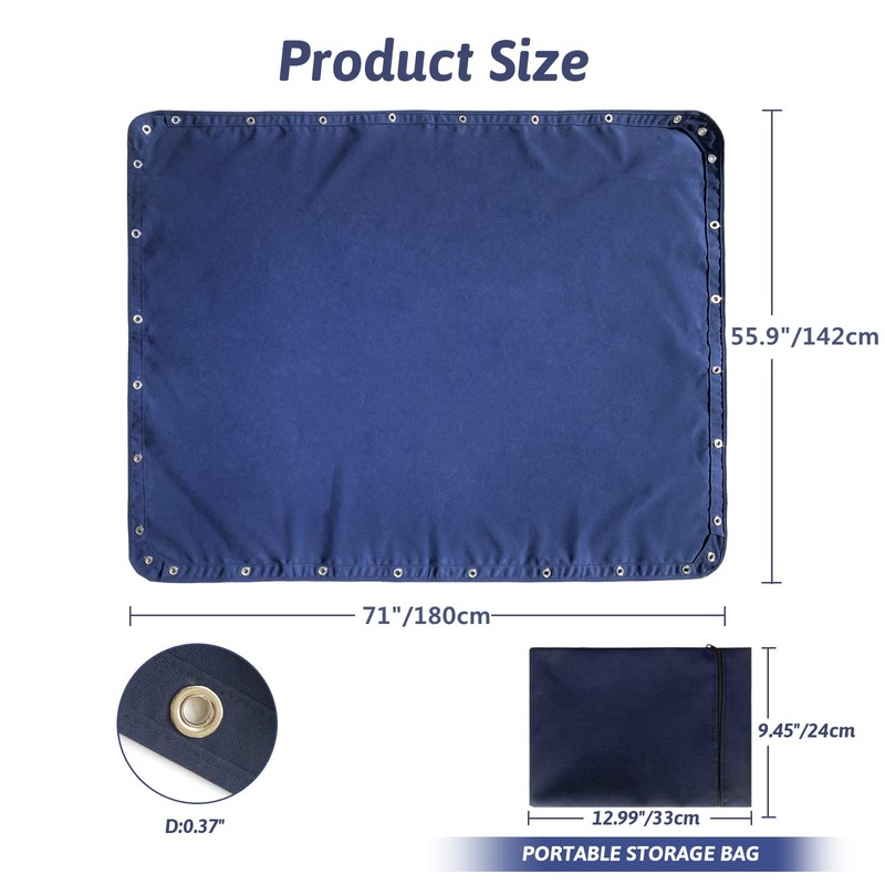 TeBaisea Boat T-Top Shade Cover Boat Center Console Shade Replacement