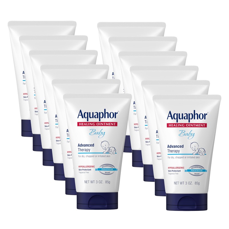 Aquaphor Baby Healing Ointment, Advanced Therapy for Chapped Cheeks and