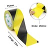 BOMEI PACK Warning Tape Yellow Black Warning Tape Hazard Warning