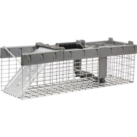 Havahart (1)-Havahart Galvanized Wire Mesh 17.75 In. 1-Door Small Live Animal Trap 1026