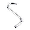Bathroom Accessory 8inch 201 Stainless Steel High Rise S‑Curved Shower