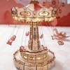 Tsukurundo ® Robotime 3D Wood Puzzle Amusement Park Series (Swing