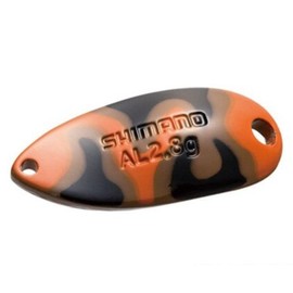 Shimano TR-R28R 23T Cardiff Spoon, Aluminum Roll, 0.1 oz (2.8 g), Brown Ore Camo