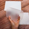 A5 Binder Dividers Top 5 Tabs Frosted Plastic Index Divider