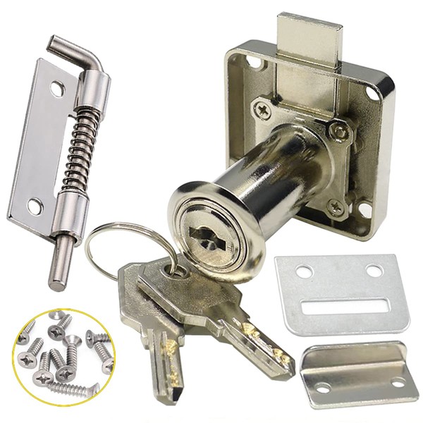 Cabinet Doors Drawer Heavy Safety Closet Lock with Keys Deadbolt