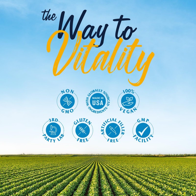 Vitalitown Probiotics + Prebiotics | 60 Billion CFUs 19 Strains