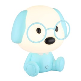 GLOBO LED Table Lamp Children's Lamp Bedside Lamp Dog Blue Touch Dimmer Table Lamp 1 W 32 lm Warm White L x H 18 x 20 cm