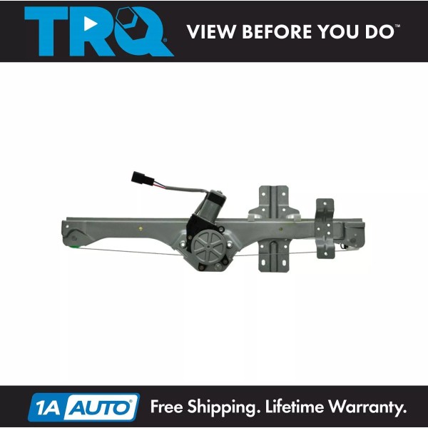 TRQ Front Power Window Regulator w/ Motor Passenger Side RH