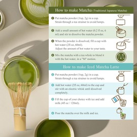 Organic Uji Matcha Powder – Ceremonial-Grade, Stone-Ground Green Tea from Kyoto, Japan (30 g) – Vibrant Aroma, Umami-Rich, JAS Certified