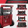 Packout Compact Mounting Plate Holder Compatible with Milwaukee 4822-8426 Rolling