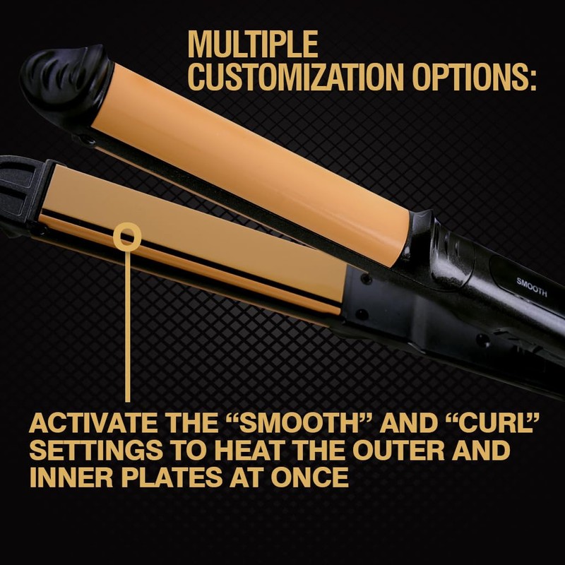 CHI Tourmaline Ceramic 3-in-1 Multi Styler, Curl & Wave Styling