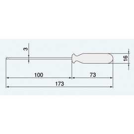 ENGINEER エンジニア ボールドライバー 対辺3.0mm DB-30