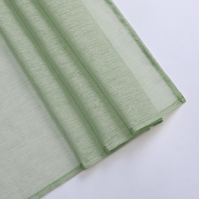 DONREN 144 Inches Long Window Scarf for Party - Luxury