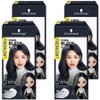 Freshlight turn color dye, cool black, 4 pcs / 프레쉬라이트 턴컬러 염색제, 쿨블랙, 4개