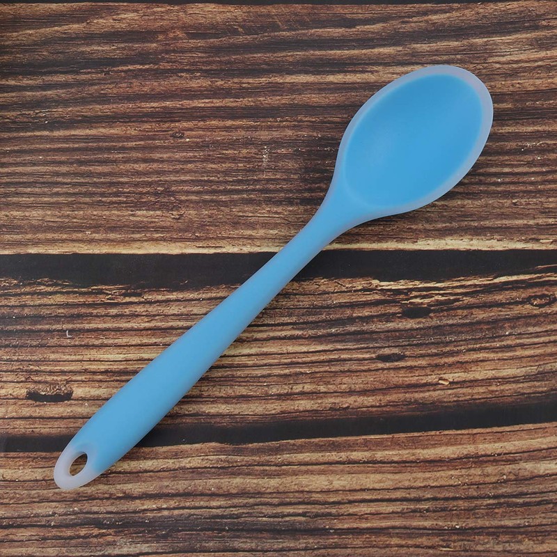 uxcell Silicone Dinner Spoon Table Spoon Dessert Spoon Utensils for