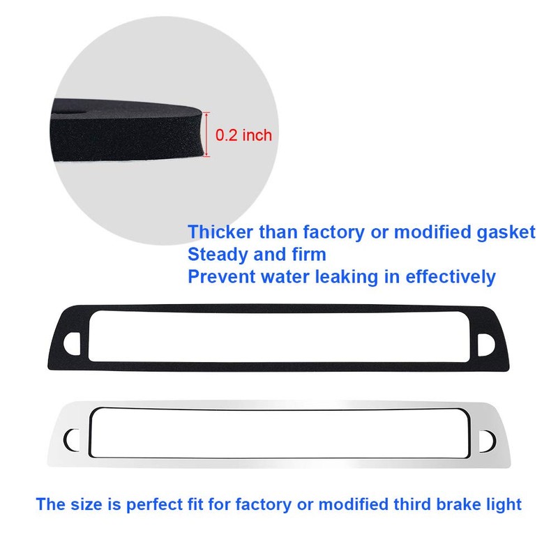 MOFORKIT MOFORKIT 3rd Third Brake Light Seal Gasket Compatible with