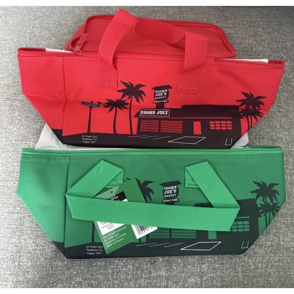 Trader Joe's PAIR of Trader Joe’s Mini Insulated Tote Lunch